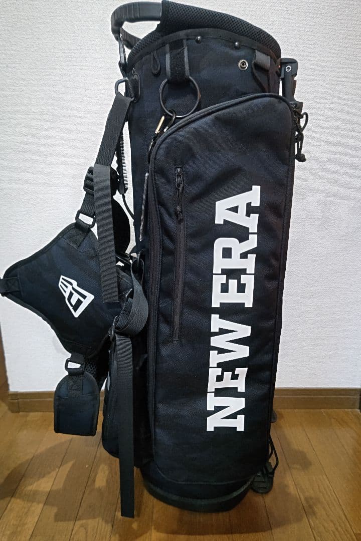 NEW ERA スタンドキャディバッグ【ネイビーカモフラージュ】