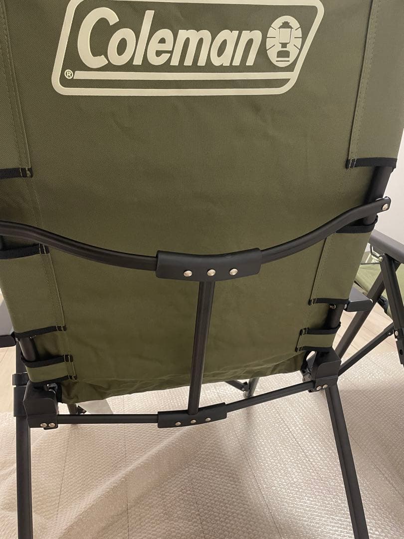 Coleman 折りたたみ　レイチェア オリーブ　2脚セット