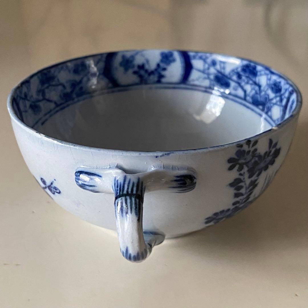 Creil et Montereau JAPONカップ&ソーサー