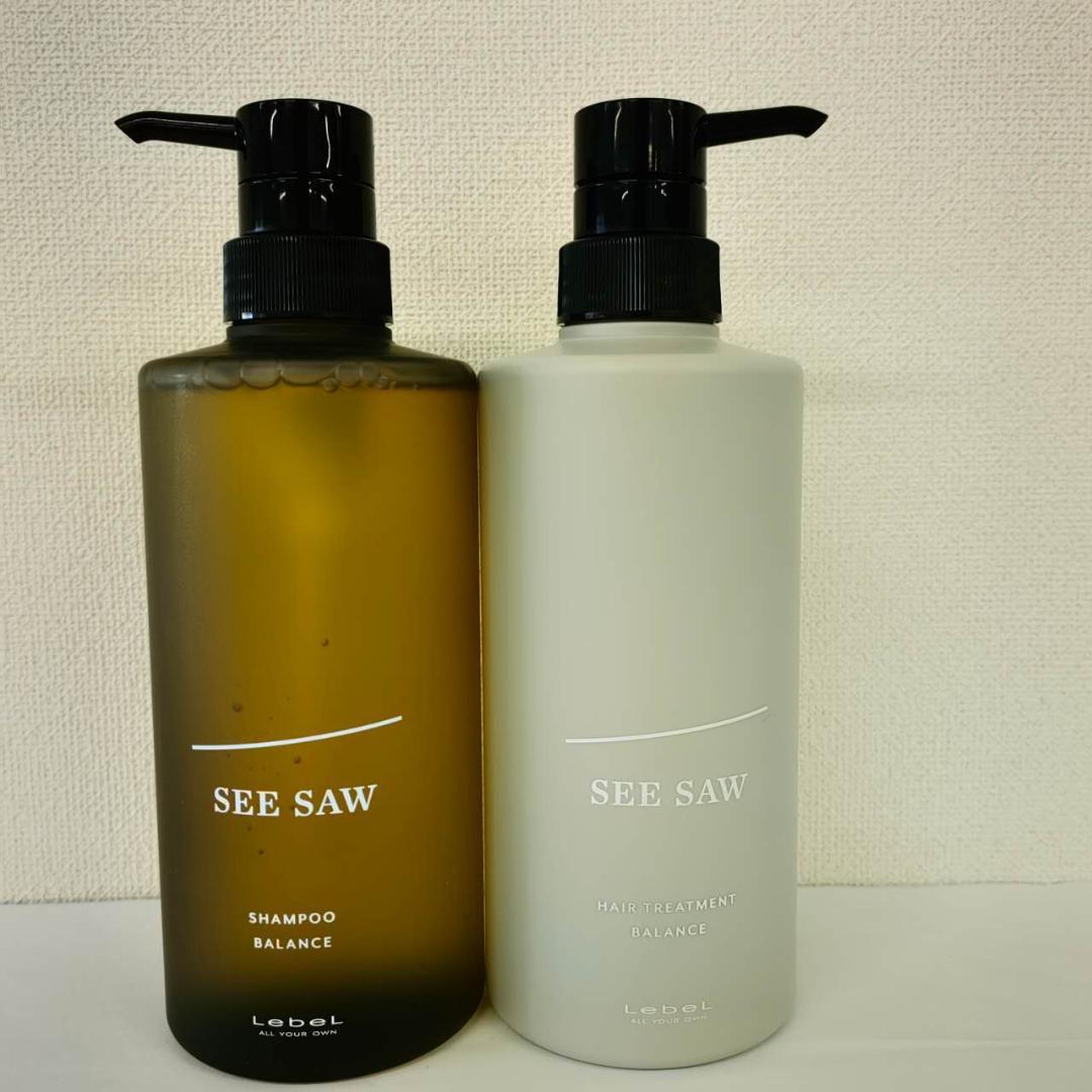ルベル SEE SAW シャンプーB / ヘアトリートメントB 500ml