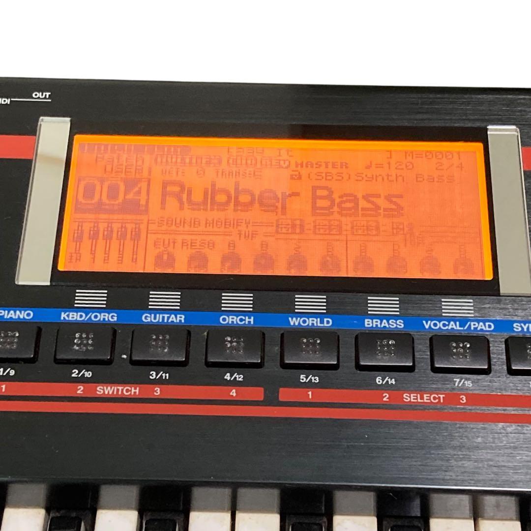 Roland JUNO-G 61鍵 シンセサイザー　液晶訳あり　動作品