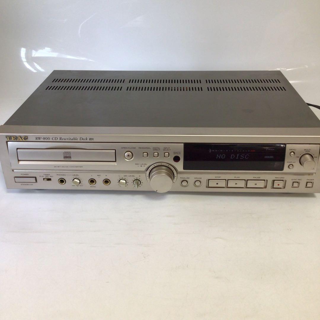 TEAC RW-800 CD再生・録音デッキ