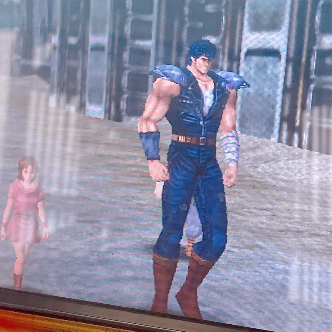 パチスロ 北斗の拳 初代 夢想転生 4号機 サミー 実機 付き 懐し 名機