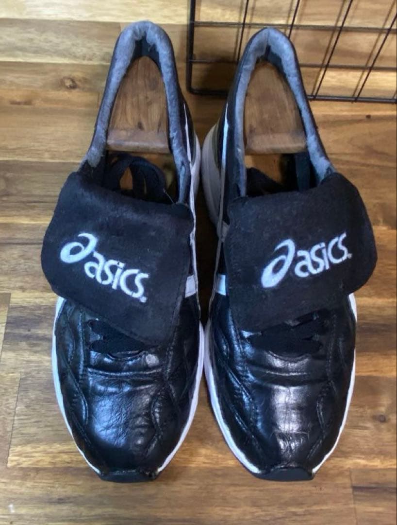 アシックス　インジェクター　ルーゴ　黒　25.5㎝　スニーカー仕様