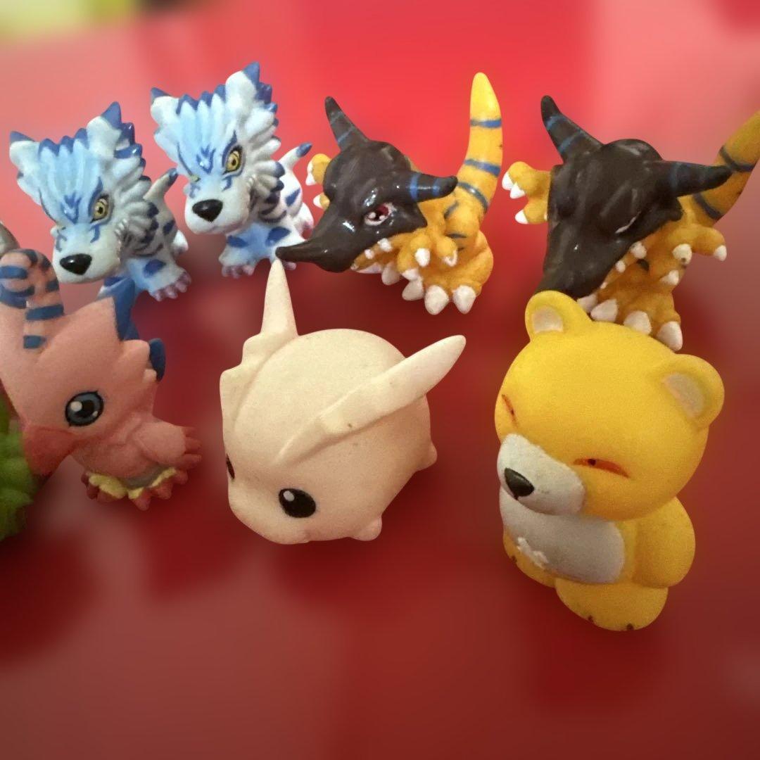 デジモン フィギュア 8体セット 指人形