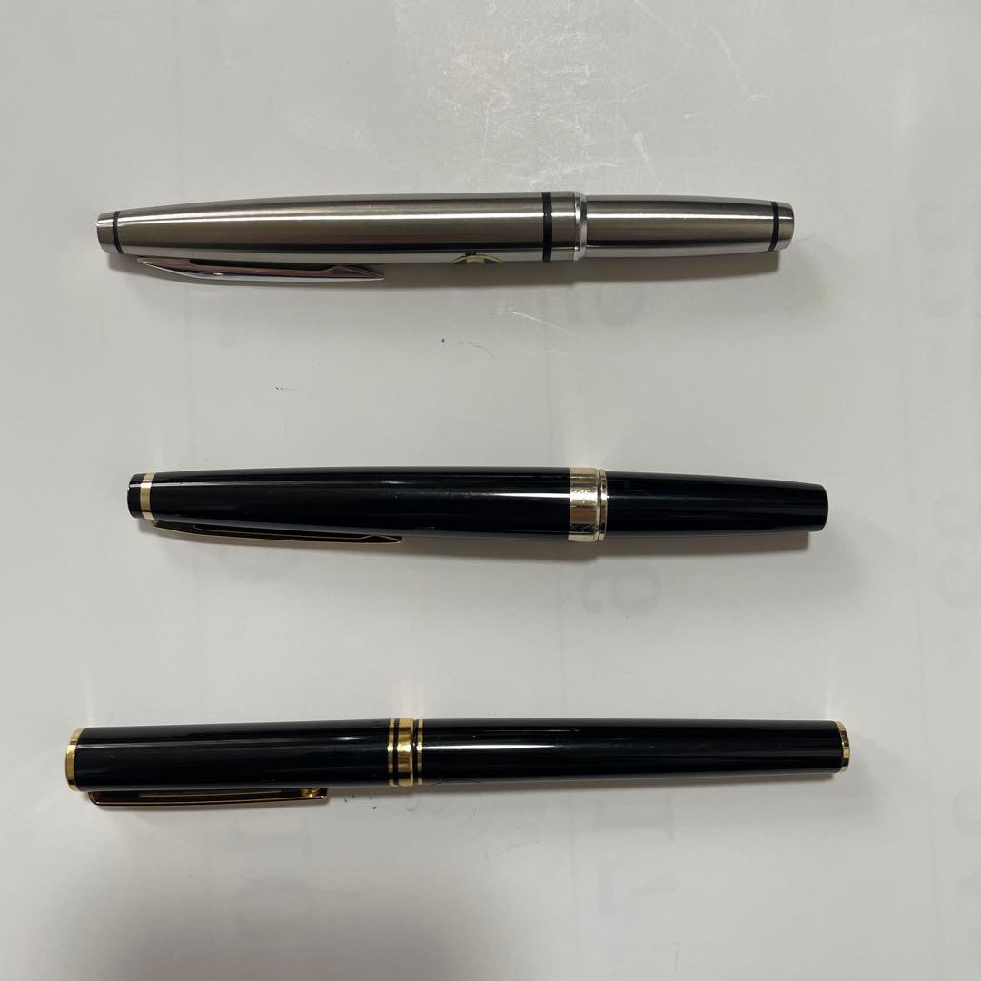 万年筆セット　廃番　金ペン　金ニブ　14K 18K　3本