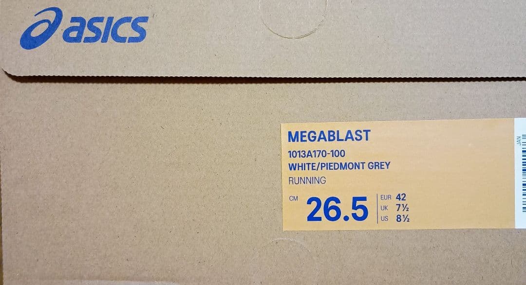 ASICS MEGABLAST アシックスメガブラスト 26.5cm　未使用新品