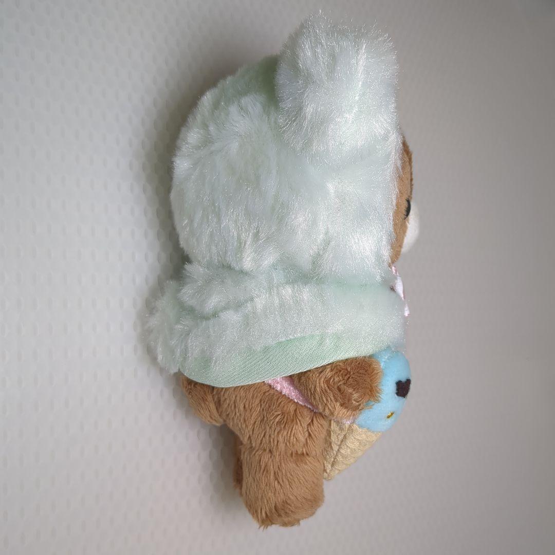 コリラックマとチャイロイコグマのハッピーアイスクリーム　ぶらさげぬいぐるみ