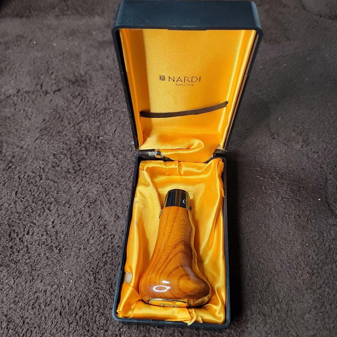 NARDI ウッド ステアリング シフトノブ セット