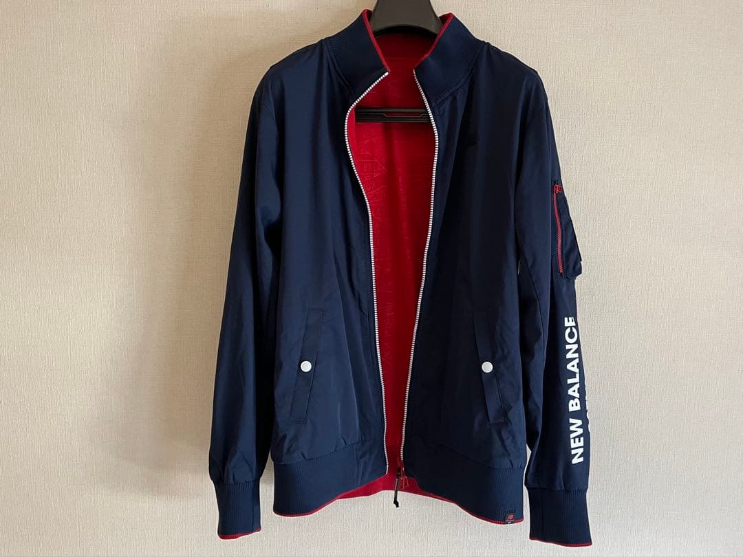 New Balance Golf リバーシブル ボンバー ジャケット