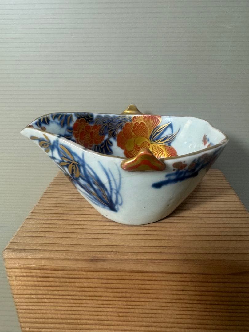 2341 九谷焼　湯冷し　茶海　時代物