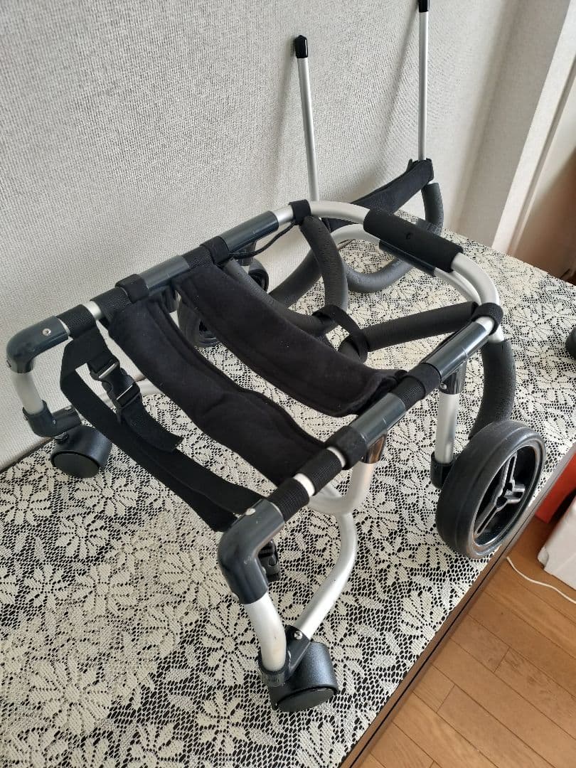 犬用 歩行器 アルミ製 超軽量 顎乗せ付き フレブル、柴犬