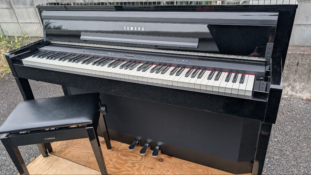 送料込み YAMAHA 電子ピアノ CLP-S408PE 12年製 激激可愛い♥