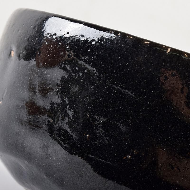 Gojyo　四代楽吉左衛門一入造黒楽茶碗十代楽吉左衛門識箱　M　R8063