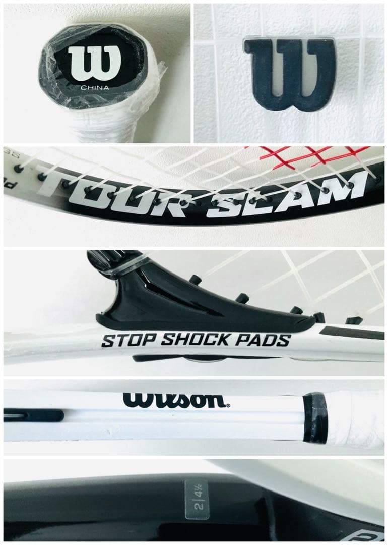 【美品】ウィルソン『ツアースラム』テニスラケット／G2／海外限定／初心者／希少