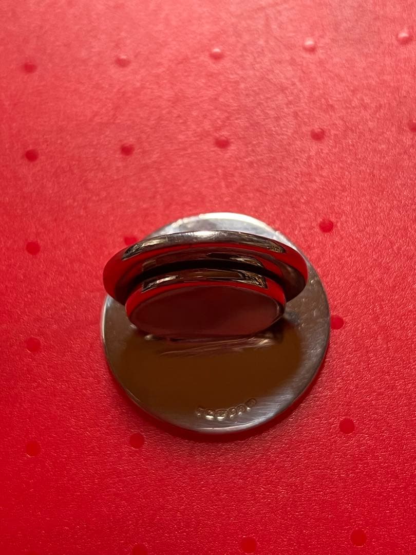 プレーンプレースカードホルダー 925スターリングシルバー 英国ホールマーク入り