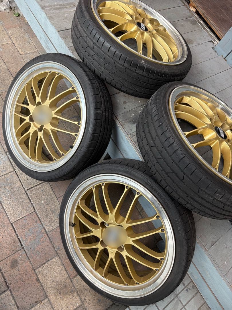 軽　17インチアルミタイヤセット中古