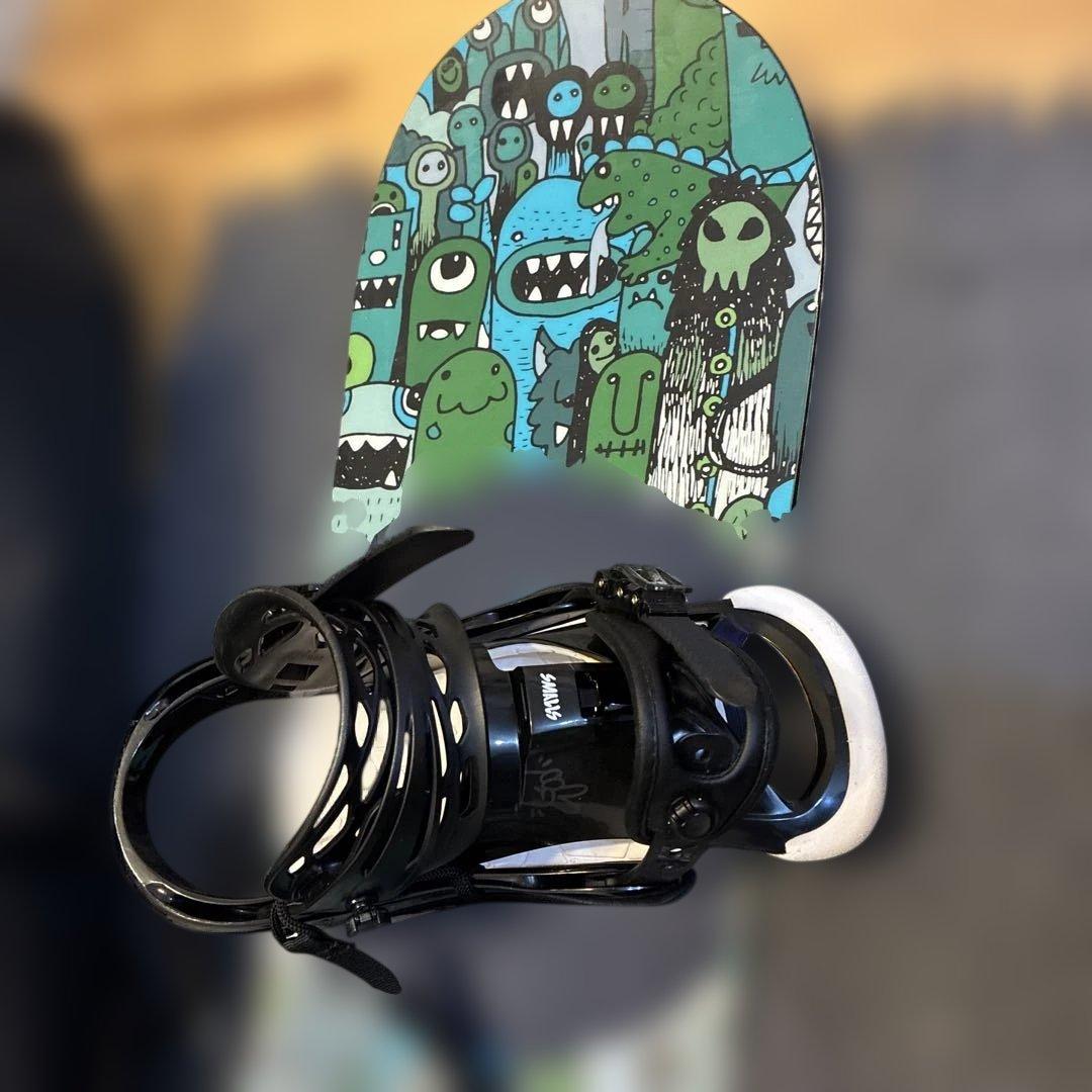 バートン　チョッパー 130センチ　フルスノーボードセット　ブーツ23.5