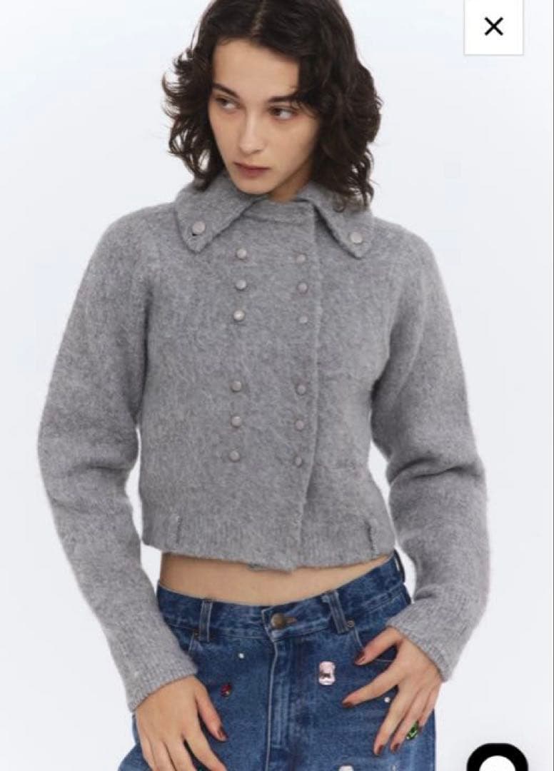 BIBIY. MOHAIR CARDIGAN カーディガン　モヘア