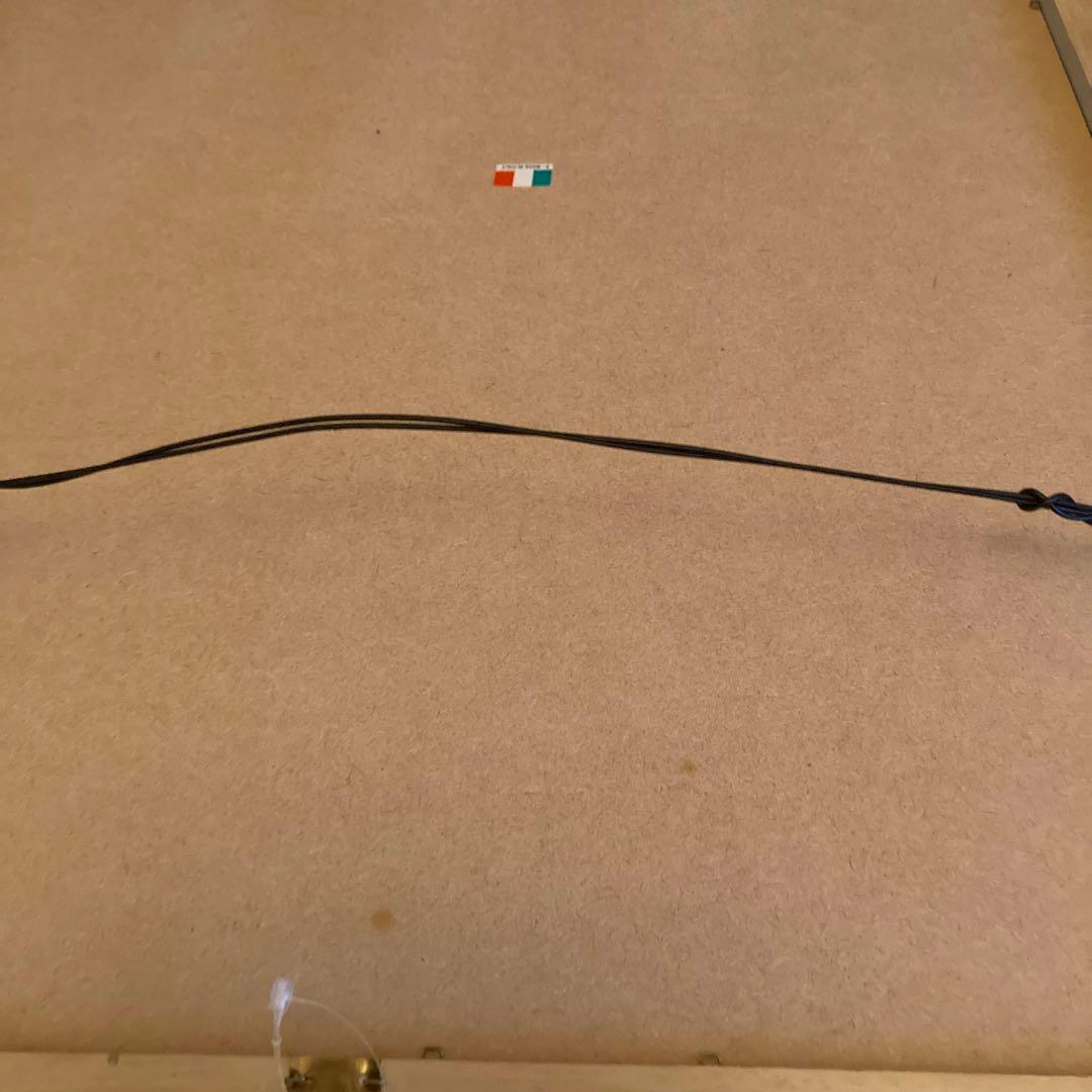 静物画 花瓶と植物 木製フレーム イタリア