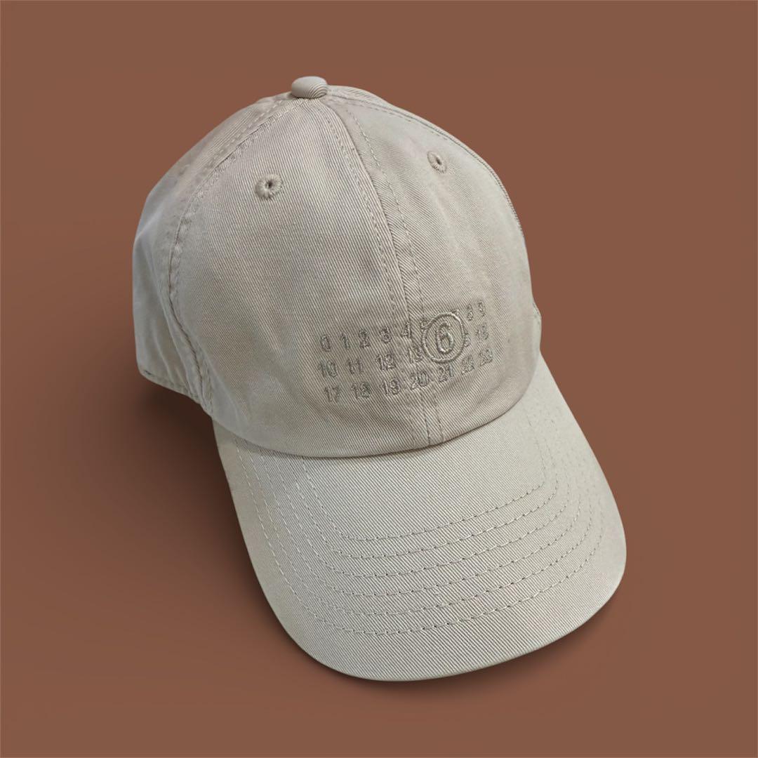 マルジェラ◾️ベースボールキャップ　ベージュ