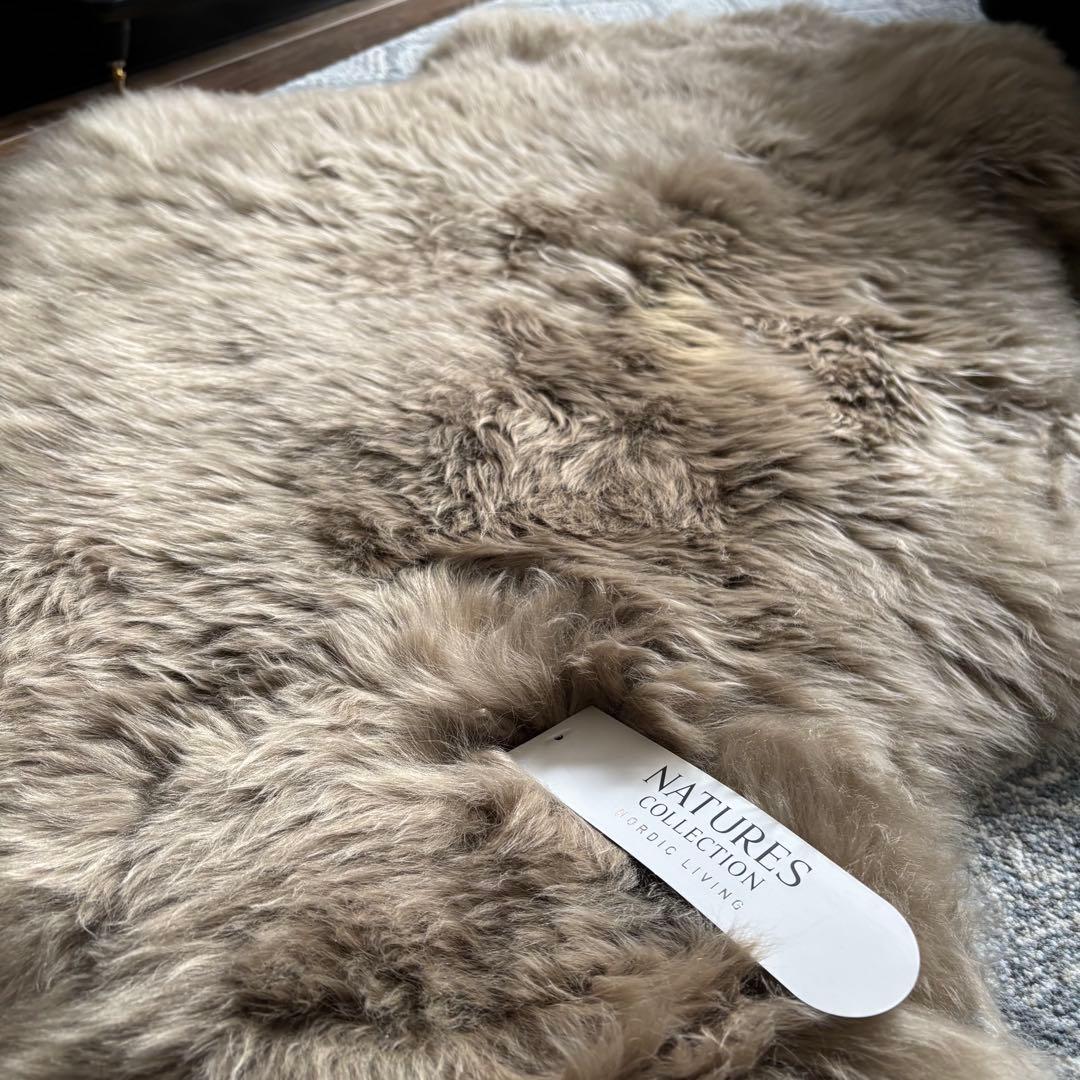 Natures Collection ニュージーランドシープスキンラグ L