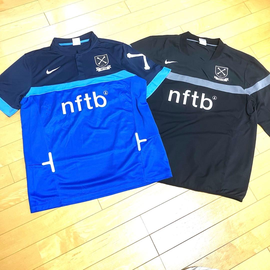 h*4様 極美品希少人気カラーNIKEナイキ NFTBピステプラクティスシャツセ