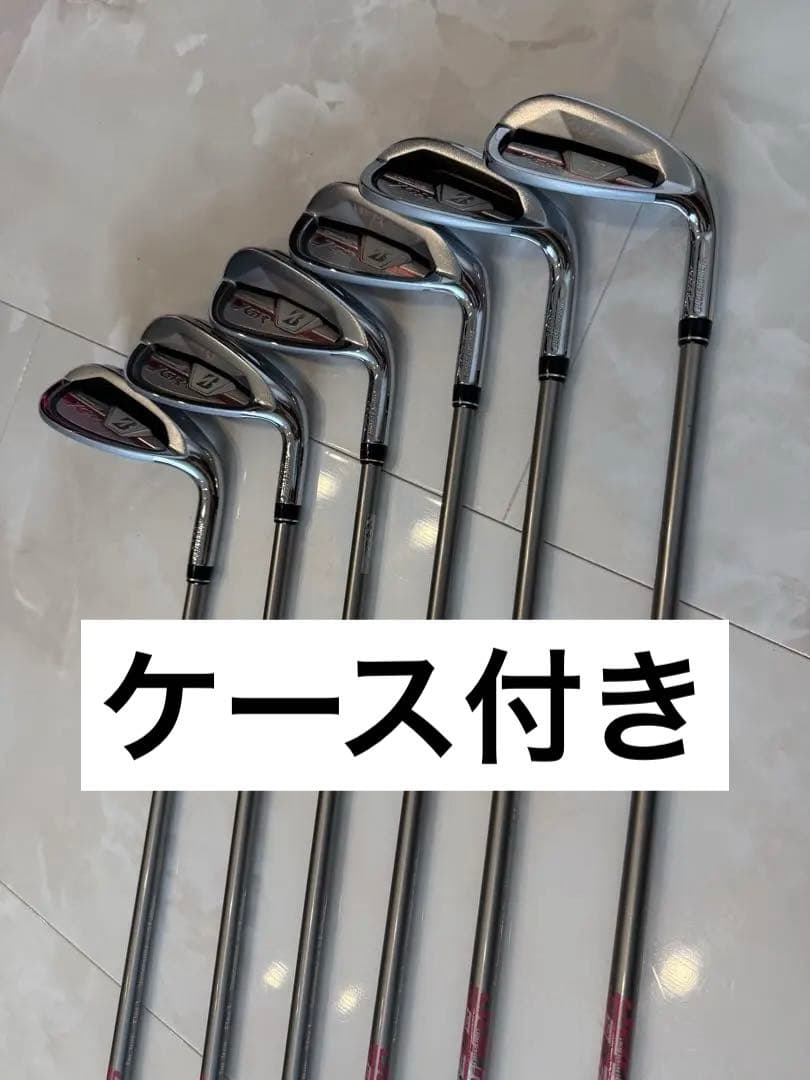 ブリヂストン レディース アイアンTOUR B JGR ピンク 6本セット