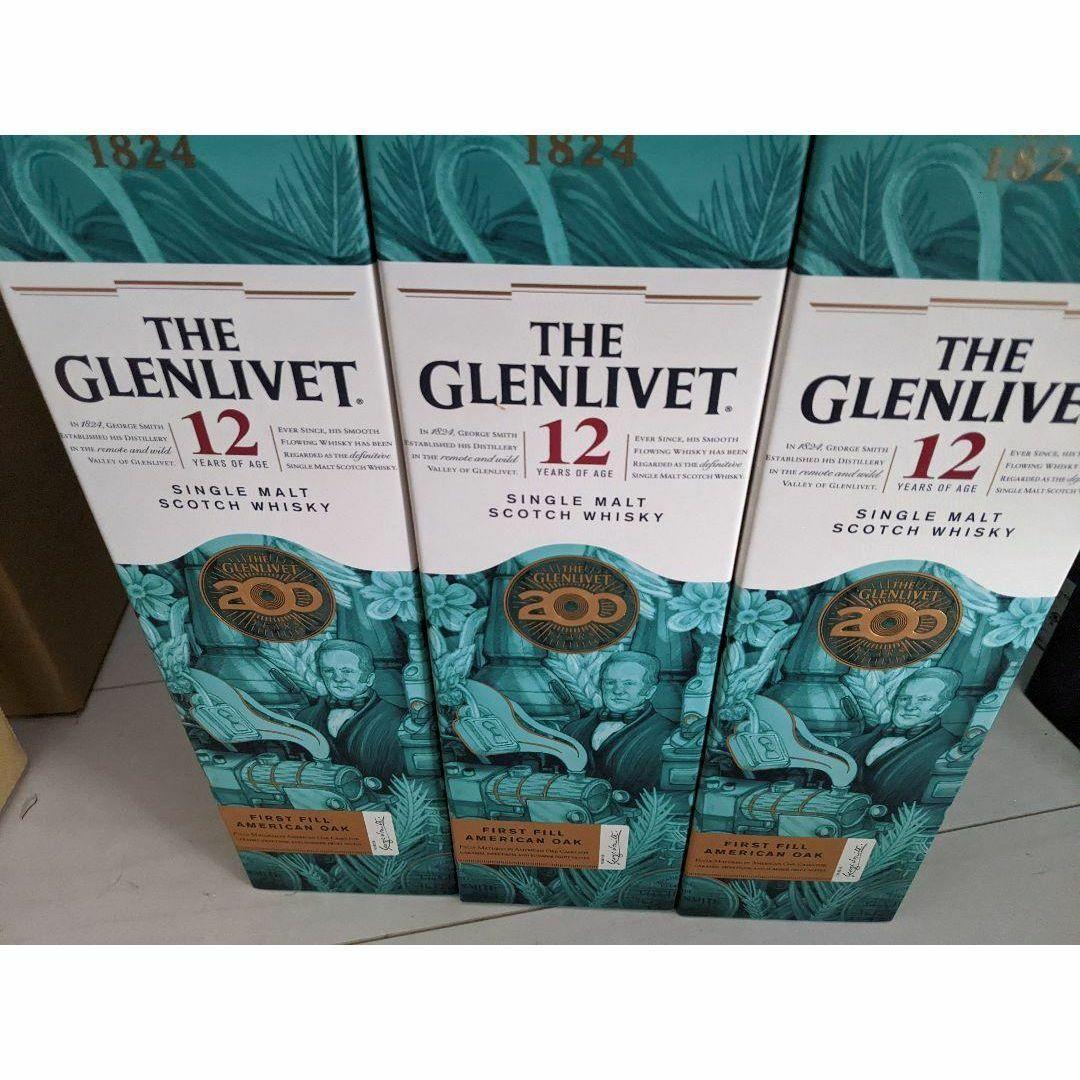 ザ・グレンリベット12年 200周年記念限定ボトル 12本 1本7000円