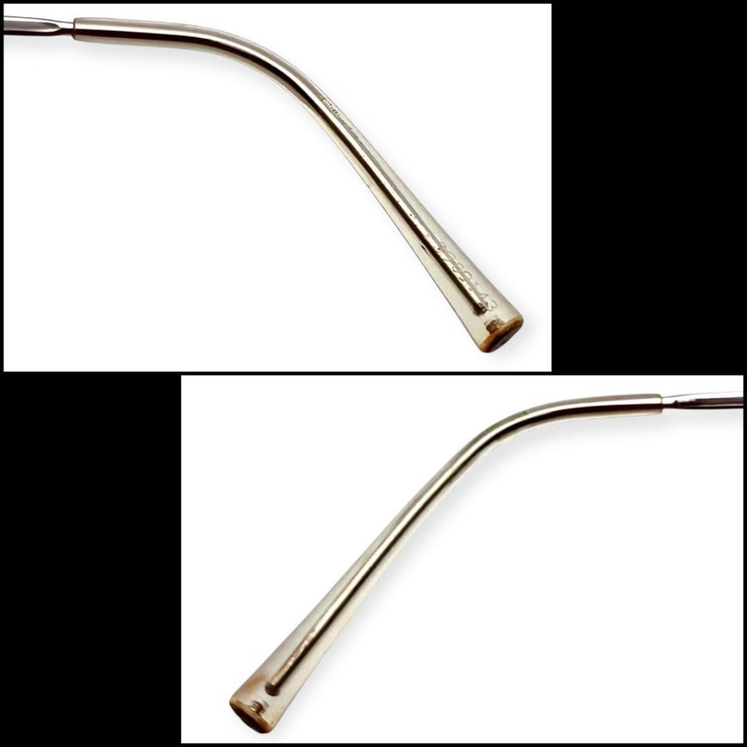 【良品】CHANEL シャネル　リムレス　サングラス　ココマーク　ラインストーン