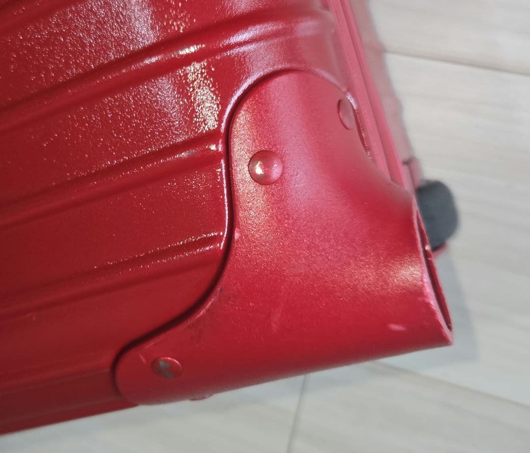 【美品】RIMOWA リモワ　サルサ　レッド　赤　TSA 35L 機内持ち込み可