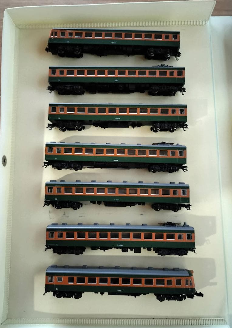 34　KATO 80系準急「東海・比叡」 7両　【まとめ値引】