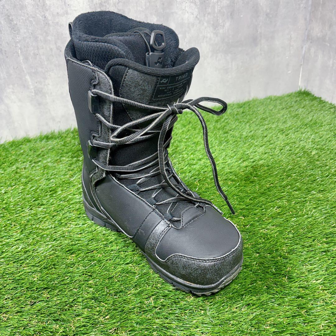 RIDE TRIAD 27.0cm スノーボードブーツ メンズ BOA ブラック