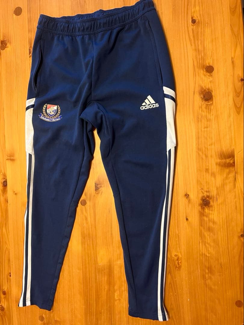 横浜F・マリノス　ジャージ パンツ adidas Lサイズ