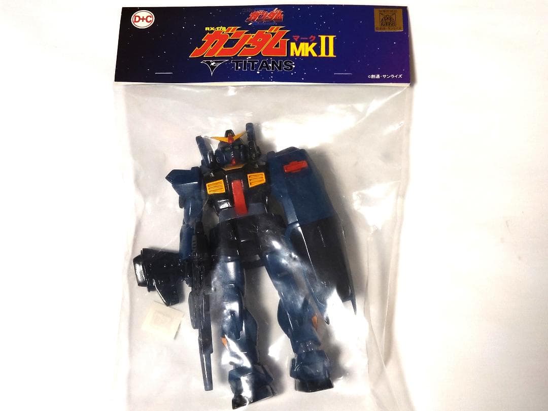 電人 D&G ガンダムMK-Ⅱ ティターンズ ソフビ マーク２ バズーカ