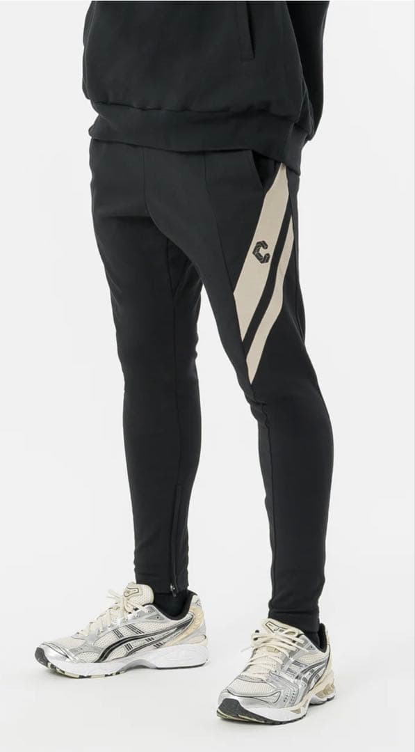 CRONOS CROSSLINE PANTS【BLACK×GREIGE】