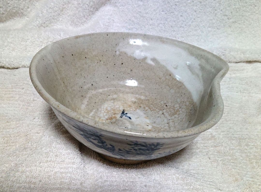 菓子鉢山本石莊画A446