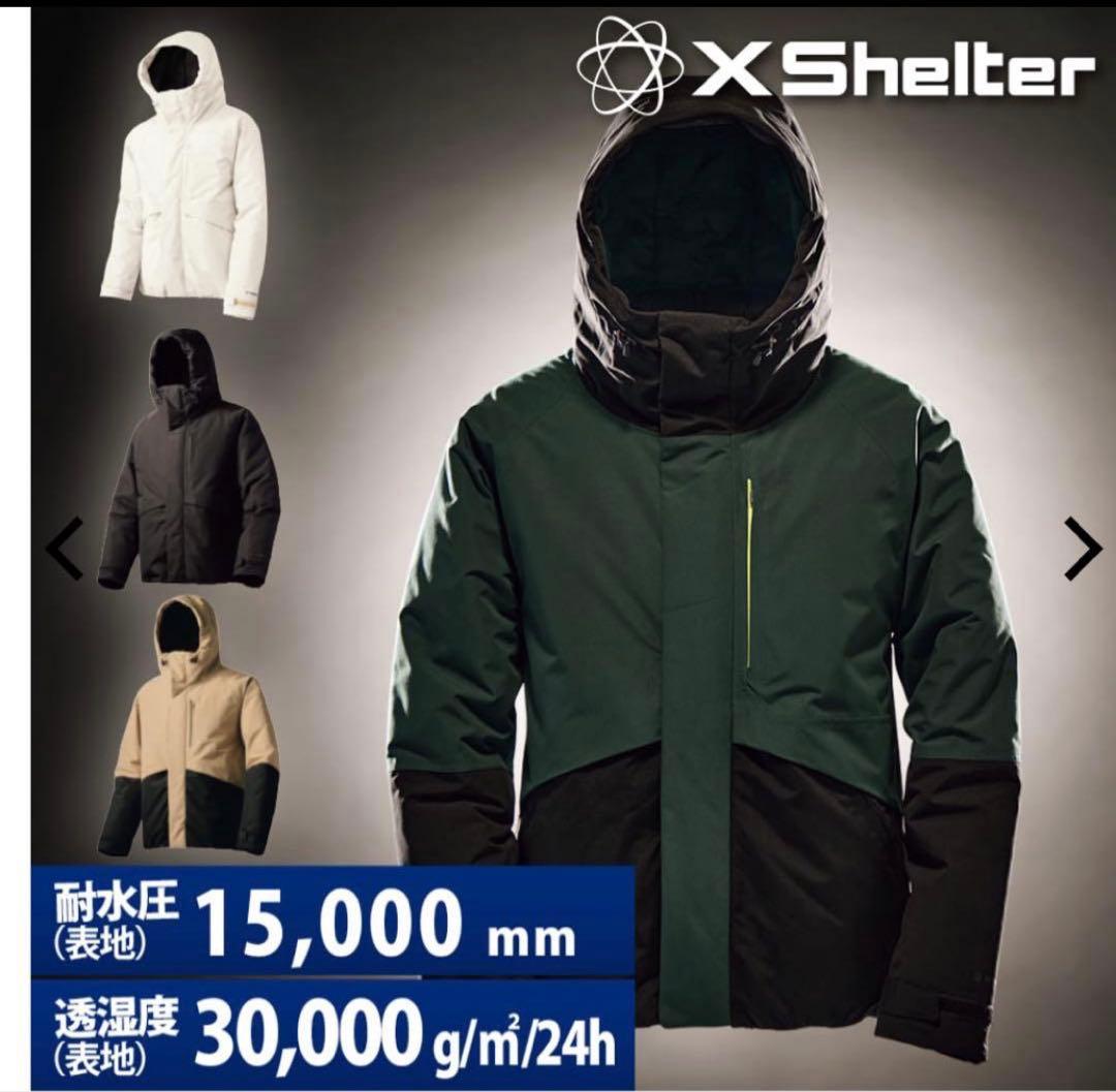 ②【新品未使用】Lサイズ 黒色 XShelter 断熱α防水防寒ジャケット