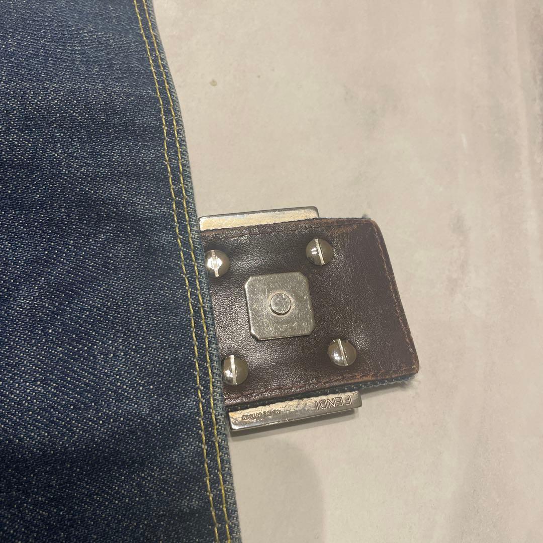 FENDIマンマバケット　デニム