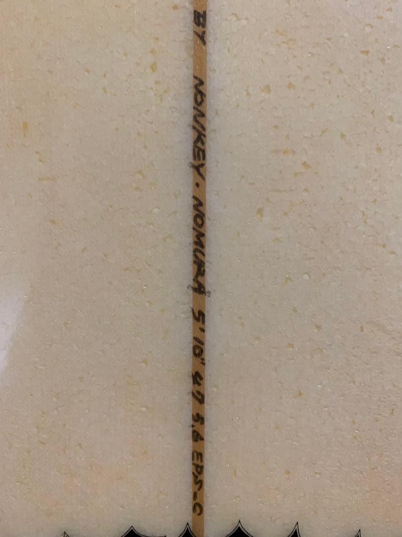 5'10feet ショートボード EPS素材 FCSケース付き　フィンなし