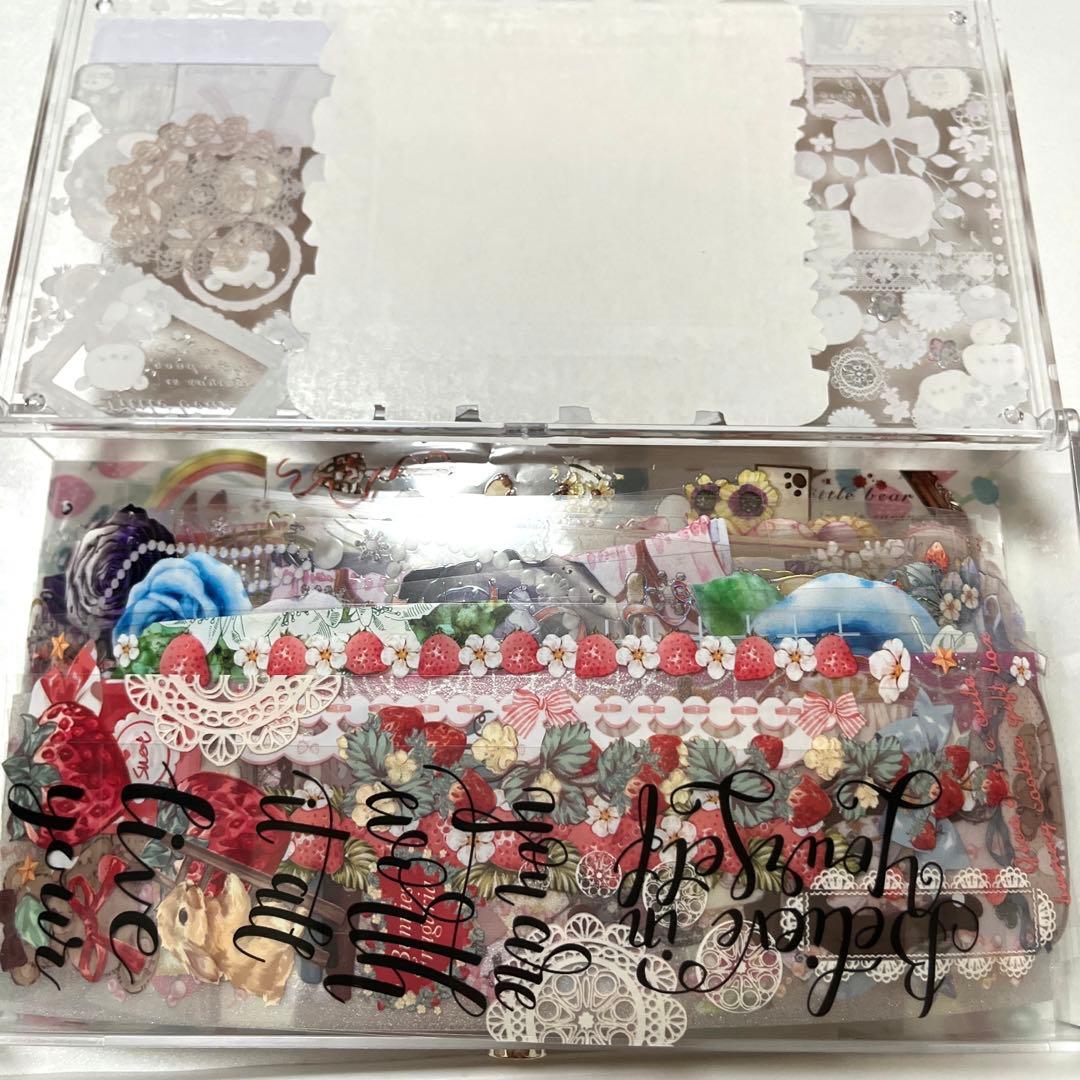 ⑧海外　PETテープ　切り売り　まとめて　コラージュケース付き　マスキングテープ