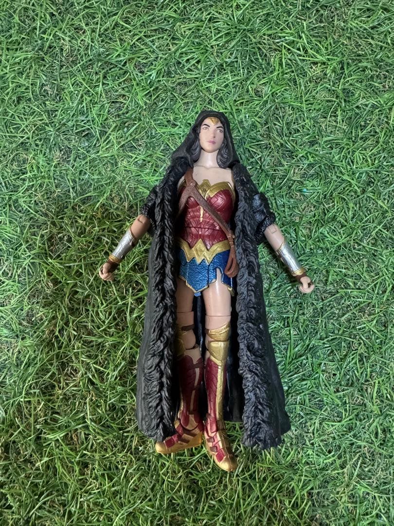 アメコミフィギュア4セット フラッシュ・アクアマン・サイボーグ・ワンダーウーマン