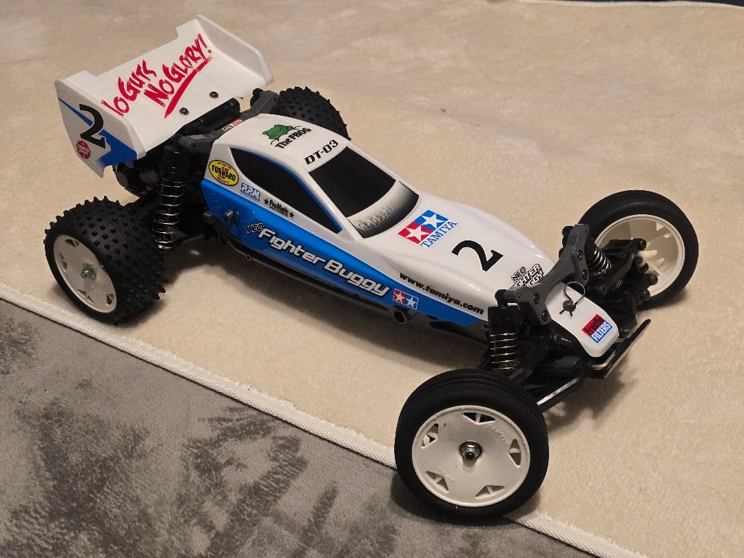 Tamiya Fighter Buggy 2WD ホワイト/ブルー