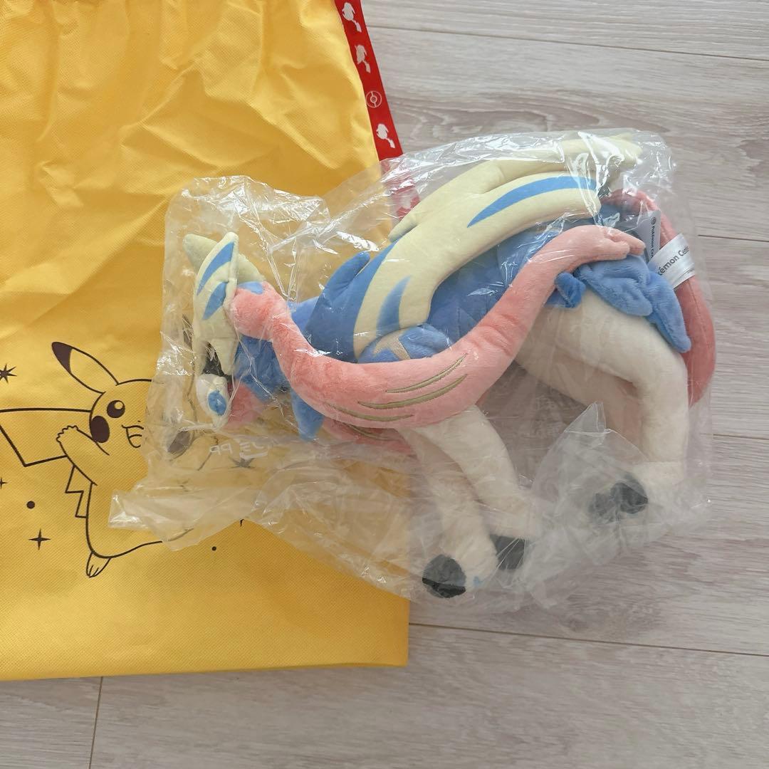 新品タグ付き未開封 ザシアン 公式ぬいぐるみ