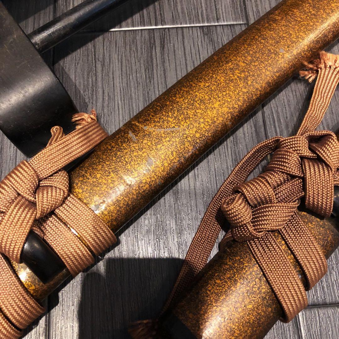 模造刀　茶拵え　大小2本セット 太刀　脇差