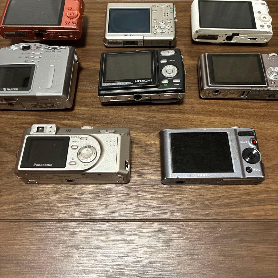 【ジャンク品】デジタルカメラ8台セット
