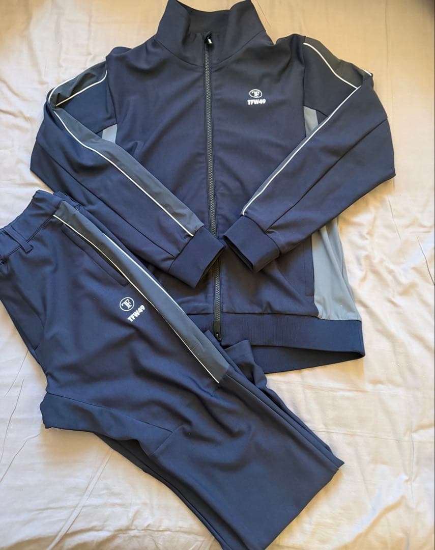 TFW49 SPORTY TRACK JACKET PANTS セット　NAVY