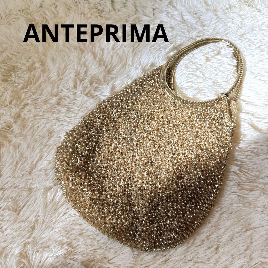 【noripy】ANTEPRIMA ラウンド　縦型　ワイヤーバッグ