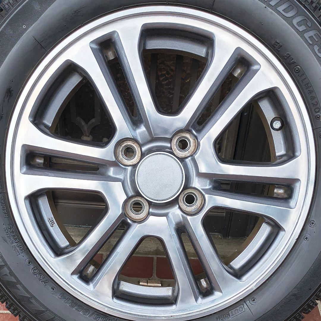 スタッドレス＆アルミホイール14インチ４本セット　送料込み