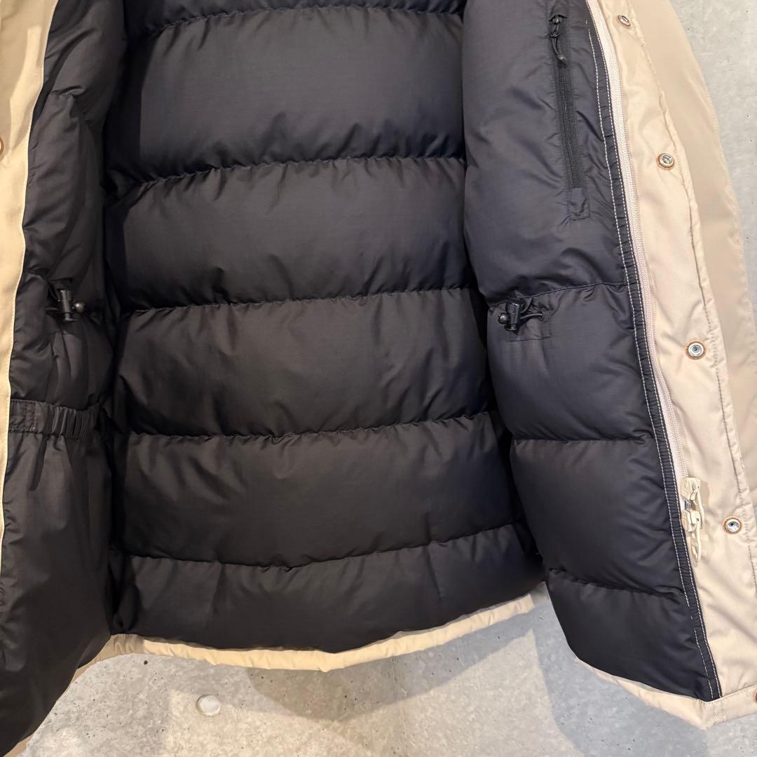 ノースフェイス パープルレーベル ナナミカ コラボ ダウンジャケット Mベージュ